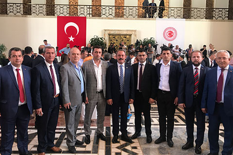 Şahin Tin Meclis kaydını yaptırdı