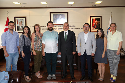 Mimarlardan Başkan Zolan’a ziyaret