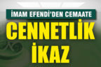 Gerzele Camisi İmamı’ndan cemaate cennetlik ikaz