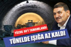 Honaz Tüneli’nde çalışmalar devam ediyor