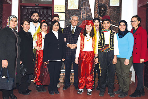 Oğuz, özel konuklarını ağırladı