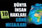 Denizli Protokolü’nün “Dünya İnsan Hakları Günü” ile ilgili mesajları