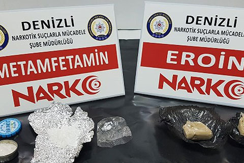 Uyuşturucuyu kekin içine sakladılar, Çako’dan kaçamadılar