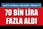Adliyede mutemedin sahte evrakla maaşını artırdığı iddiası