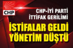 CHP Çardak teşkilatı istifalar nedeniyle düştü