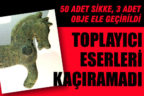 Tarihi eser kaçakçısı, kaçamadı