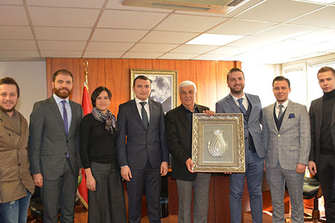 Genç ASKON’dan Keçeci’ye ziyaret