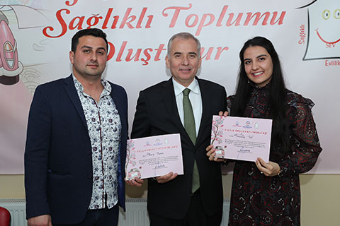 Evlilik Okulu sertifikaları Başkan Zolan’dan