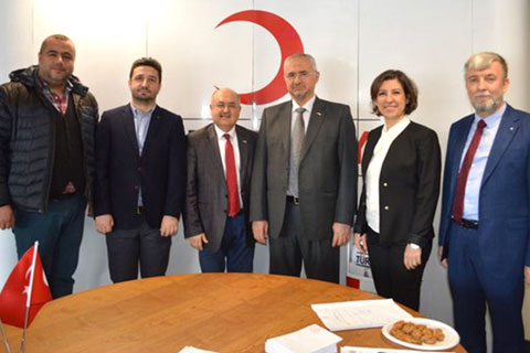 Denizli Kızılay Şube Başkanlığı’nda görev değişimi