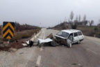 Tavas’ta kaza: 2 yaralı