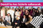 Kültür ve Turizm Bakanı eşi Pervin Ersoy ve Denizlili ünlüler kente geldi