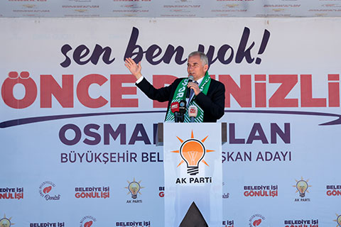 Başkan Zolan: “Sen ben yok, önce Denizli”