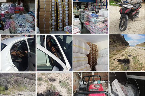 Jandarma, 15 faili meçhul hırsızlık olayını aydınlattı
