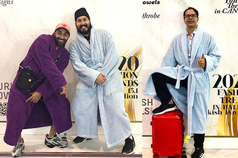 Çin’de “Turkish Towels” standı büyük ilgi gördü