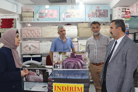 Emniyet Müdürü Demir,  Esnafları ziyaret etti