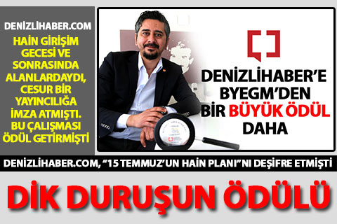 “15 Temmuz’un hain planı” haberi ödül getirmişti