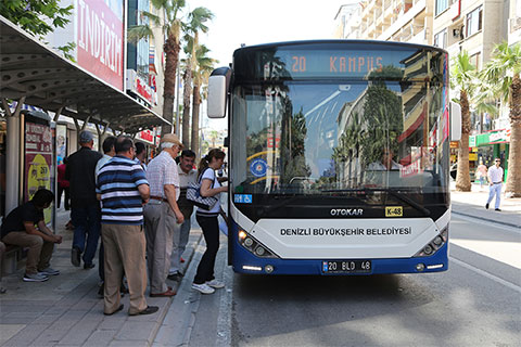 KPSS sınav günü otobüsler ücretsiz