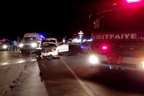 Serinhisar’da can pazarı. 4’ü çocuk 11 yaralı