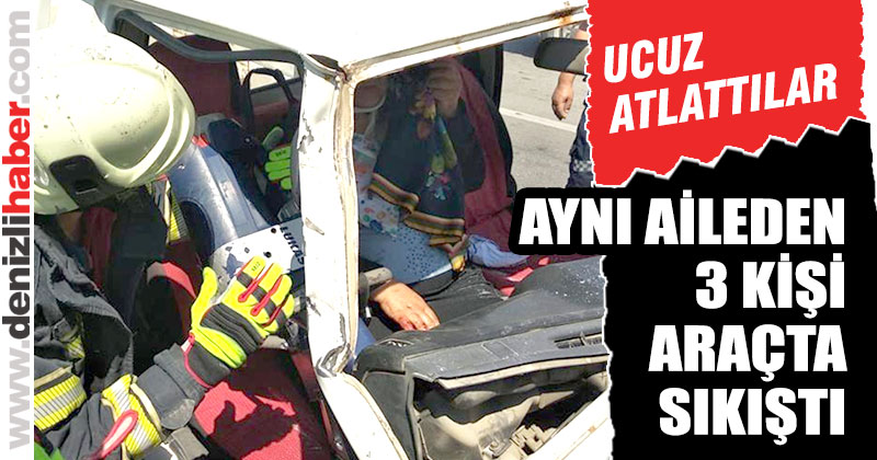 Kamyonet tıra çarptı: 3 yaralı 
