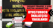 Bonzai imal ettiği ileri sürülen cezaevi firarisi yakalandı