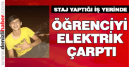 Denizli’de elektrik akımına kapılan öğrenci yaralandı