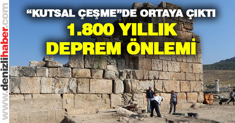 Antik dönemde de depremden korunmaya çalışmışlar
