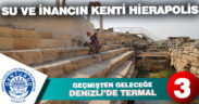 SU VE İNANCIN KENTİ HİERAPOLİS