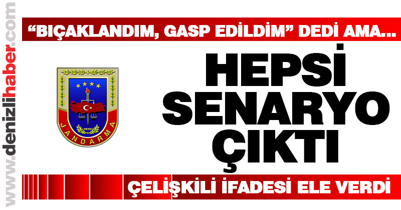 Jandarma “gasp” yalanını ortaya çıkardı