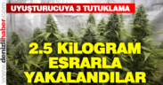 Buldan’da uyuşturucuyla yakalanan 4 kişiden 3’ü tutuklandı