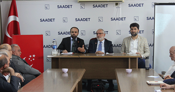 Saadet Partisi Divan Toplantısı’nı yaptı