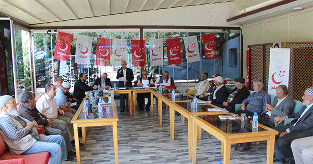 Saadet Partisi Tavas İlçe Kongresi’ni yaptı