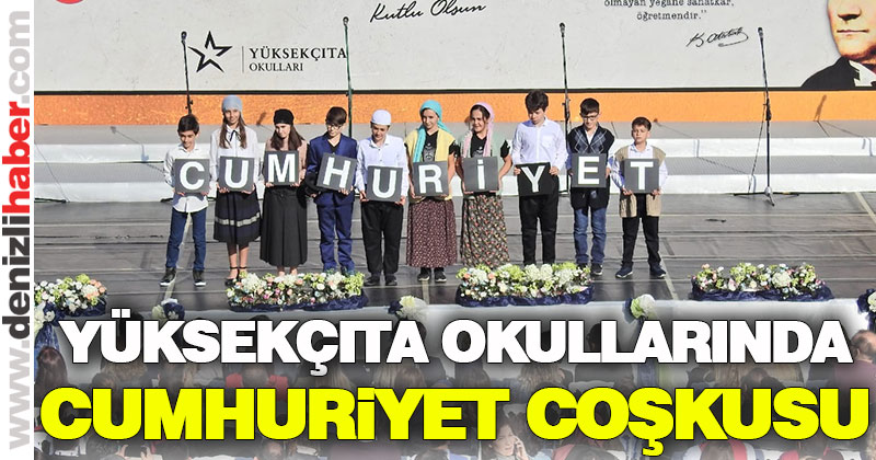 Yüksekçıta Okulları’nda Cumhuriyet Coşkusu