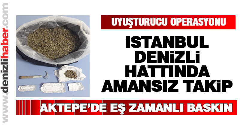 Jandarmadan uyuşturucu operasyonu