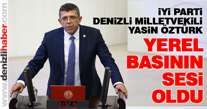 Öztürk, yerel basının sesi oldu