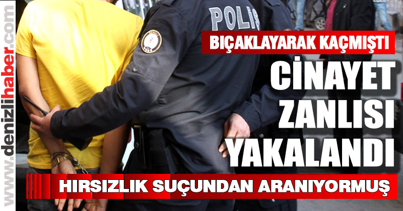 Cinayet zanlısı yakalandı