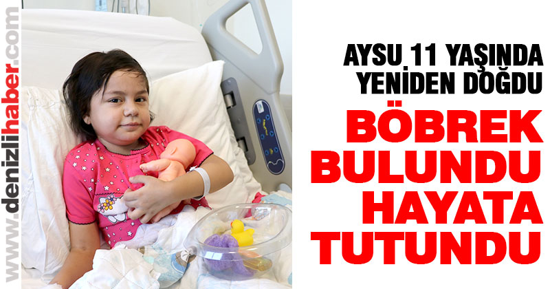 11 yaşındaki Aysu Çiçeker’in organ nakli sevinci