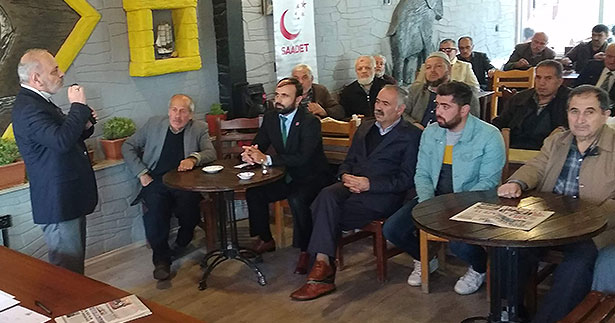 Saadet Partisi Acıpayam’da seçim heyecanı