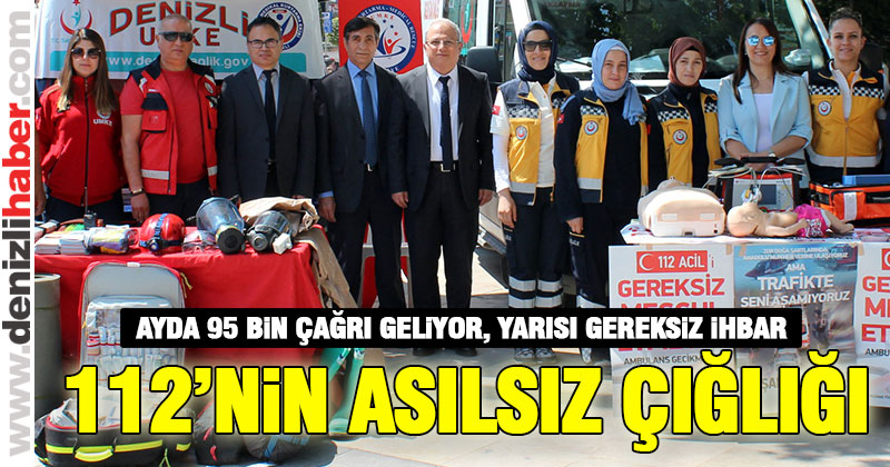 112 Acil’e gelen çağrıların yarısı asılsız