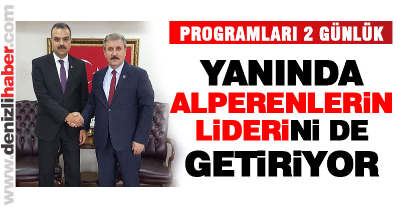 2 genel başkan birlikte geliyor