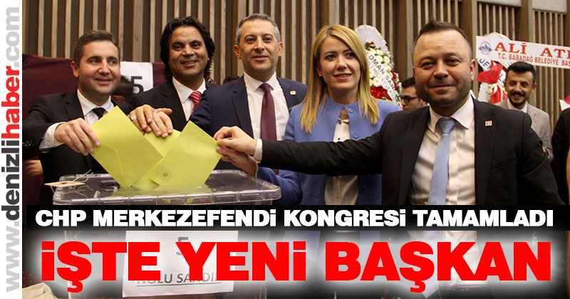CHP Merkezefendi’de başkan Ali Osman Horzum