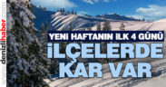 Denizli’nin birçok ilçesine kar yağacak