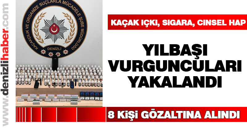 Yılbaşı öncesi kaçakçılık operasyonu