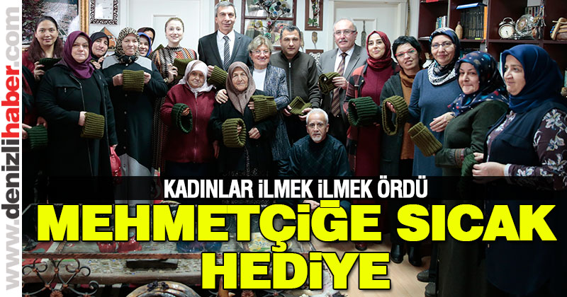 Kadınlardan Mehmetçiğe sıcak hediye
