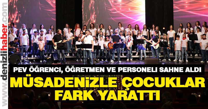 Müsadenizle Çocuklar otizmliler için sahne aldı