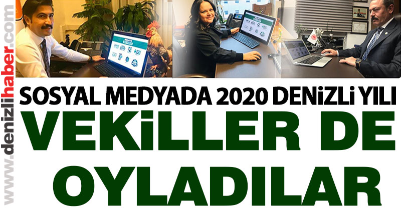 2020 Denizli Yılı oylaması sürüyor