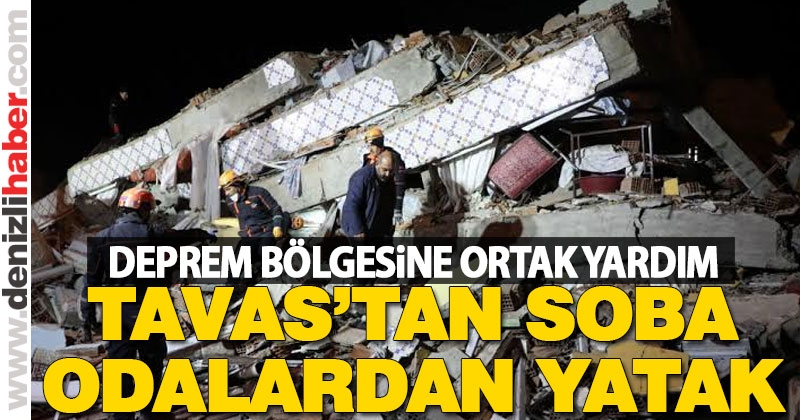 Denizli’den Elazığ’a ortak yardım
