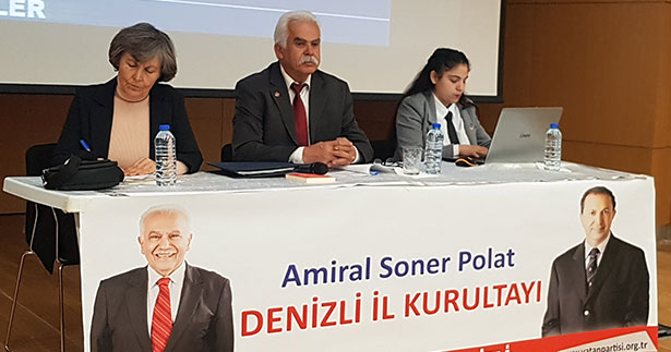 Vatan Partisi Amiral Soner Polat Olağan Kurultayı’nı yaptı