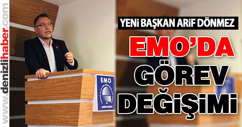 EMO’da Başkan Arif Dönmez seçildi.