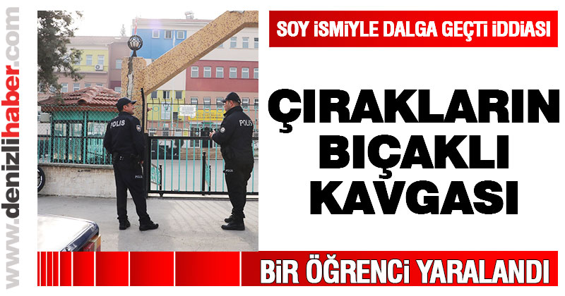 Çıraklık Eğitim Merkezi’nde bıçaklı kavga