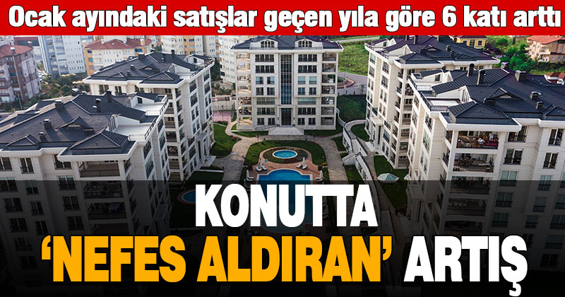 Denizli’de emlak sektörü Ocak’ta nefes aldı